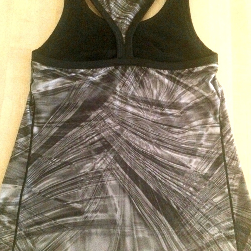 NEW BALANCE Racerback Tank Tops, gray - Picture 3 of 3